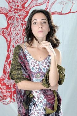 ISABELLA SCIORTINO attrice italiana. Fotografie di Giulio Azzarello &copy;2018.