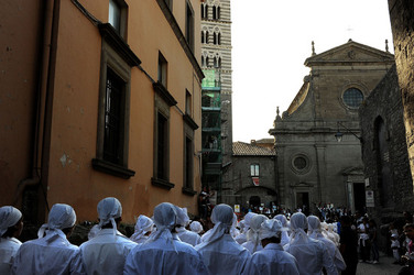 SANTA ROSA a Viterbo. Fotografie di Giulio Azzarello &copy;2014.