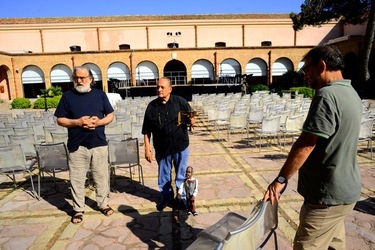 TEATRO TAGES Sardegna Cagliari. Fotografie di Giulio Azzarello ©2020.