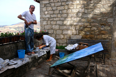 ESTEMPORANEA DI PITTURA fotografie di Giulio Azzarello ©2014. ESTEMPORANEA DI PITTURA fotografie di Giulio Azzarello ©2014.