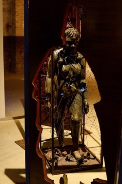 VENEZIA installazione nigeriana inizio Arsenale. Biennale Arch. Cont.. Fotografie di Giulio Azzarello &copy;2022.