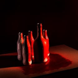 BOTTIGLIE. Fotografia di Giulio Azzarello ©2023. BOTTIGLIE. Fotografia di Giulio Azzarello ©2023.