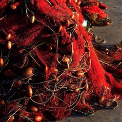 RETI DA PESCA. Fotografie di Giulio Azzarello &copy;2022.