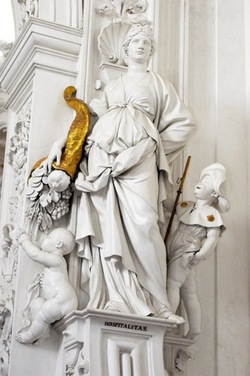 GLI STUCCHI DI GIACOMO SERPOTTA. Fotografie di Giulio Azzarello &copy;2018.