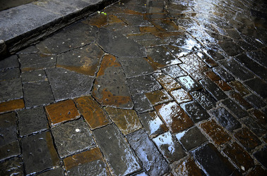 LASTRICATO nel centro storico di Firenze. Fotografie di Giulio Azzarello &copy;2016.