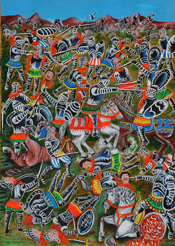 OPERA DEI PUPI dei maestri Mimmo e Nino Cuticchio. Fotografie di Giulio Azzarello &copy;2014.