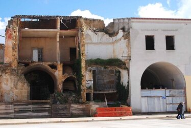 MUSEO della Memoria DEL BELICE a S.Margherita del Belice. Fotografie di Giulio Azzarello &copy;2014.