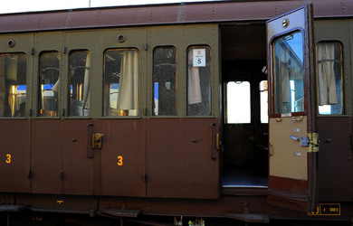 Il treno storico delle ferrovie italiane. Fotografie di Giulio Azzarello &copy;2017.