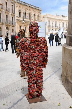 SIRACUSA arte a Ortiggia. Fotografie di Giulio Azzarello &copy;2014.