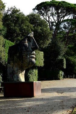 IGOR MITORAJ Giardino di Boboli. Fotografie di Giulio Azzarello &copy;2022.