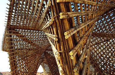 STRUTTURA di LEGNO BIENNALE di ARCHITETTURA di VENEZIA. Foto di G.Azzarello ©2018. STRUTTURA di LEGNO BIENNALE di ARCHITETTURA di VENEZIA. Foto di G.Azzarello ©2018.