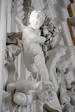 GLI STUCCHI DI GIACOMO SERPOTTA. Fotografie di Giulio Azzarello &copy;2018.