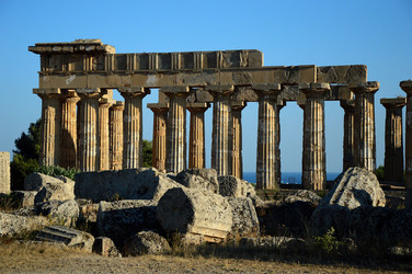 SELINUNTE il sito e parco archeologico. Fotografie di Giulio Azzarello &copy;2014.