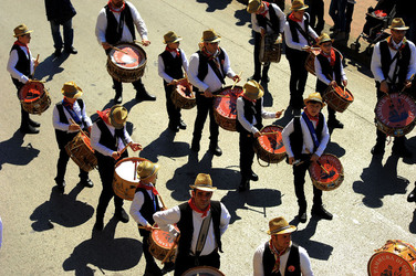 Tamburai siciliani di Agrigento. Fotografie di Giulio Azzarello &copy;2017.