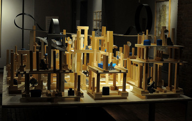 Mobile City installazione di Anne Clemence DeGrollee alla GAM di Palermo. Fotografie di Giulio Azzarello ©2017. Mobile City installazione di Anne Clemence DeGrollee alla GAM di Palermo. Fotografie di Giulio Azzarello ©2017.