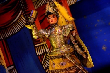 OPERA dei PUPI di Mimmo e Giacomo Cuticchio. Fotografia di Giulio Azzarello ©2020. OPERA dei PUPI di Mimmo e Giacomo Cuticchio. Fotografia di Giulio Azzarello ©2020.