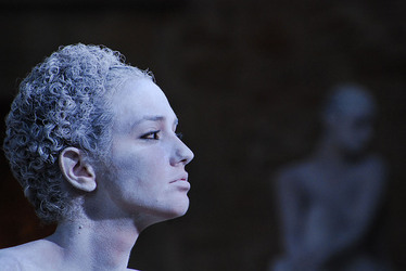 VANESSA BEECROFT allo Spasimo di Palermo alcuni momenti. Fotografie di Giulio Azzarello &copy;2014.