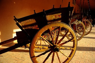 MUSEO DEL CARRETTO SICILIANO D Aumale. Fotografie di Giulio Azzarello &copy;2018.