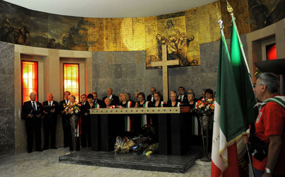 IL SACRARIO DI MARZABOTTO panoramiche e particolari. Fotografie di Giulio Azzarello &copy;2014.