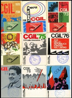 GGIL tessere storiche d epoca. Fotografie di Giulio Azzarello ©2014. GGIL tessere storiche d epoca. Fotografie di Giulio Azzarello ©2014.