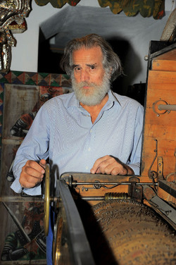 MIMMO CUTICCHIO puparo siciliano ritratti. Fotografie di Giulio Azzarello &copy;2014.