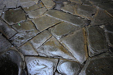 LASTRICATO nel centro storico di Firenze. Fotografie di Giulio Azzarello &copy;2016.