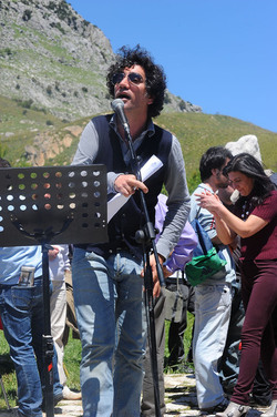 PORTELLA della Ginestra in Sicilia. Fotografie di Giulio Azzarello &copy;2014.