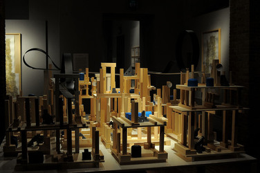 Mobile City installazione di Anne Clemence DeGrollee alla GAM di Palermo. Fotografie di Giulio Azzarello ©2017. Mobile City installazione di Anne Clemence DeGrollee alla GAM di Palermo. Fotografie di Giulio Azzarello ©2017.