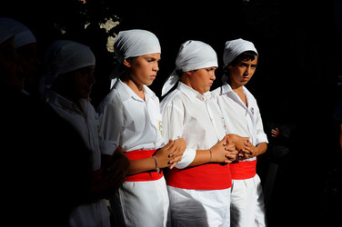 SANTA ROSA a Viterbo. Fotografie di Giulio Azzarello &copy;2014.