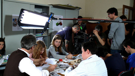 CONVITTO FALCONE di P.Scimeca per Giovanni Falcone nel suo 20simo. Foto di scena e set di Giulio Azzarello &copy;2014.