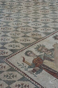 I MOSAICI della VILLA ROMANA DEL CASALE Piazza Armerina in Sicilia. Fotografie di Giulio Azzarello &copy;2014.