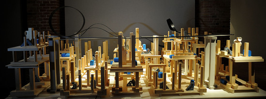 Mobile City installazione di Anne Clemence DeGrollee alla GAM di Palermo. Fotografie di Giulio Azzarello ©2017. Mobile City installazione di Anne Clemence DeGrollee alla GAM di Palermo. Fotografie di Giulio Azzarello ©2017.