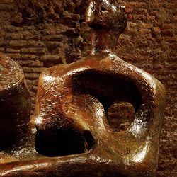 HENRY MOORE mostra a Roma Fotografie di Giulio Azzarello &copy;2016.