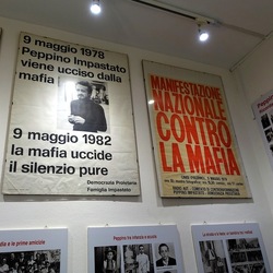 PEPPINO IMPASTATO. Fotografie di Giulio Azzarello ©2022. PEPPINO IMPASTATO. Fotografie di Giulio Azzarello ©2022.