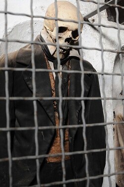 LE CATACOMBE dei cappuccini a Palermo in Sicilia. Fotografie di Giulio Azzarello &copy;2014.