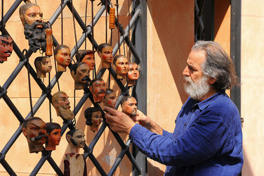 MIMMO CUTICCHIO puparo siciliano ritratti. Fotografie di Giulio Azzarello &copy;2014.