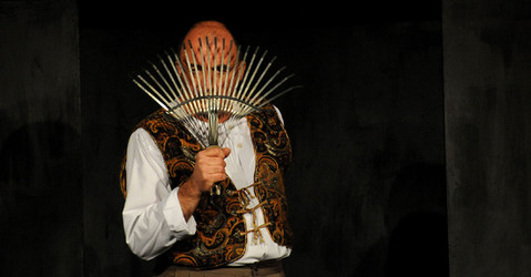 MARCO RENZI e il suo teatro. Fotografie di Giulio Azzarello ©2014.