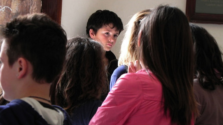 CONVITTO FALCONE di P.Scimeca per Giovanni Falcone nel suo 20simo. Foto di scena e set di Giulio Azzarello &copy;2014.