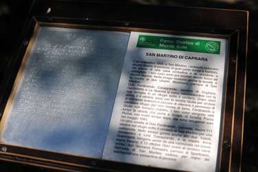 IL PARCO DELLA MEMORIA DI MONTESOLE Marzabotto . Fotografie di Giulio Azzarello &copy;2014.