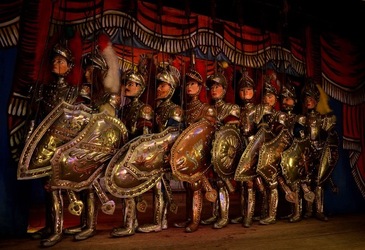 OPERA dei PUPI di Mimmo e Giacomo Cuticchio. Fotografie di Giulio Azzarello ©2020. OPERA dei PUPI di Mimmo e Giacomo Cuticchio. Fotografie di Giulio Azzarello ©2020.
