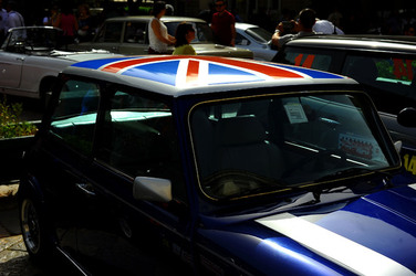 RADUNO di auto classiche MiniCooper. Fotografie di Giulio Azzarello &copy;2016.