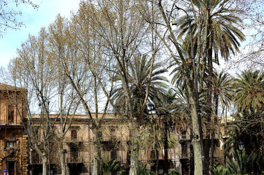 VILLA BONANNO a Palermo. Fotografie di Giulio Azzarello &copy;2016.