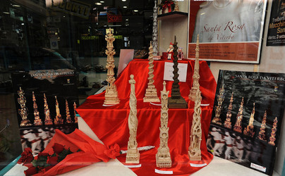 SANTA ROSA a Viterbo. Fotografie di Giulio Azzarello &copy;2014.