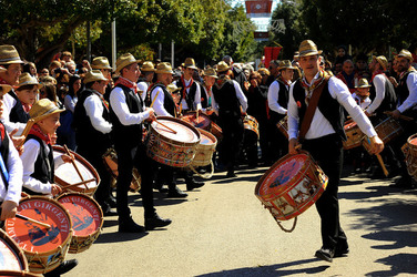Tamburai siciliani di Agrigento. Fotografie di Giulio Azzarello &copy;2017.