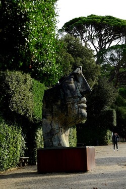 IGOR MITORAJ Giardino di Boboli. Fotografie di Giulio Azzarello &copy;2022.
