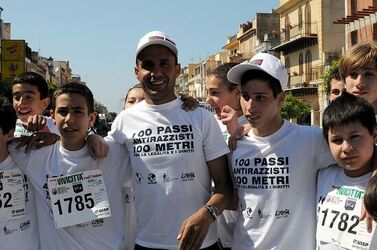 PEPPINO IMPASTATO e il suo mito. Fotografie di Giulio Azzarello ©2014.