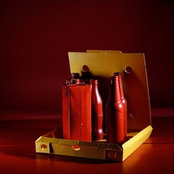 PIZZA ROSSA. Fotografia di Giulio Azzarello ©2023.