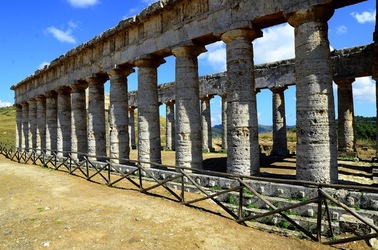 SEGESTA sito archeologico. Fotografie di Giulio Azzarello ©2018.