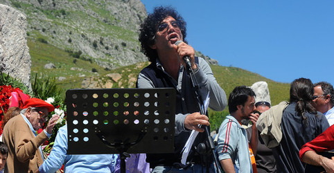 PORTELLA della Ginestra in Sicilia. Fotografie di Giulio Azzarello &copy;2014.