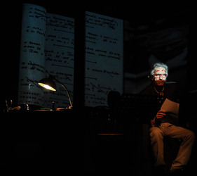 IL CABARET di Moschella Mul&egrave; attori e registi siciliani italiani. Foto di Giulio Azzarello &copy;2014.